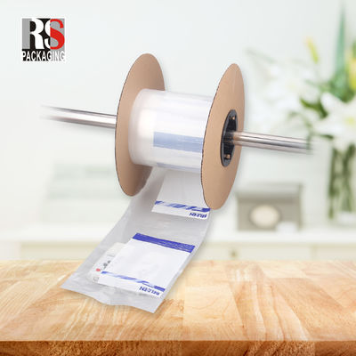 Logo personalizzato Perforato LDPE Sacchetti pre-aperti su rotolo per macchine automatizzate