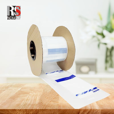 Plastico Pre-aperto Poly Bags On A Roll Fan Piegato Perforato Auto Bags