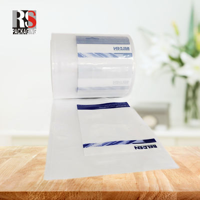 Plastico Pre-aperto Poly Bags On A Roll Fan Piegato Perforato Auto Bags