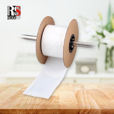 Sacchetti per auto riciclabili Sacchetti di plastica pre-aperti su un rotolo per il sistema di imballaggio per auto