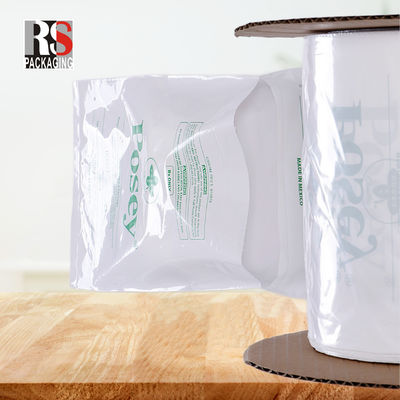 LDPE sacchetti in plastica trasparente pre-aperto polibags su un rotolo lato Gusset auto sacchetto per vestiti