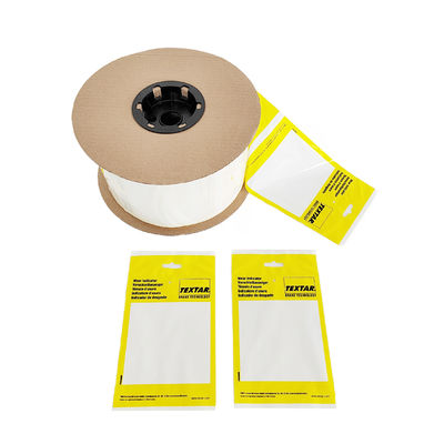 8X10" 2 Mil White Back Pre-aperto Poly Bags su un rotolo Perforato per una facile distribuzione