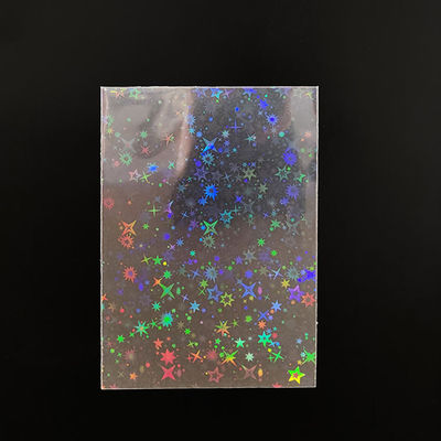 Maniche protettive per schede olografiche trasparenti personalizzate 66x91mm Maniche di plastica per schede sportive