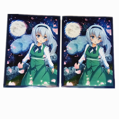 OPP Plastic Poly Card Sleeves Logo ologramma Yugioh Card Protector Sleeves
