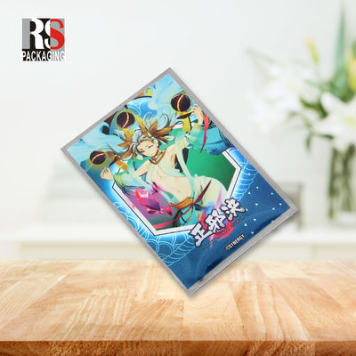 OPP Plastic Poly Card Sleeves Logo ologramma Yugioh Card Protector Sleeves