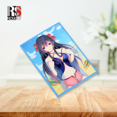 Maniche di carte per popcorn da gioco personalizzate 67x93 Poly Opp Anime Card Protector