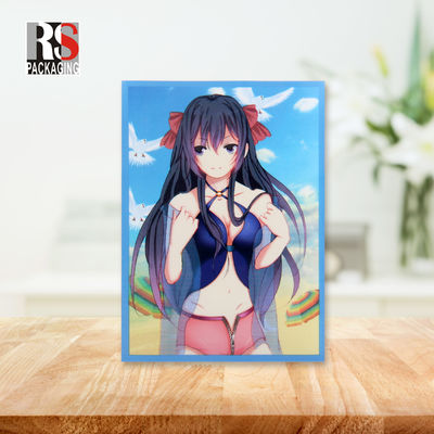 Maniche di carte per popcorn da gioco personalizzate 67x93 Poly Opp Anime Card Protector