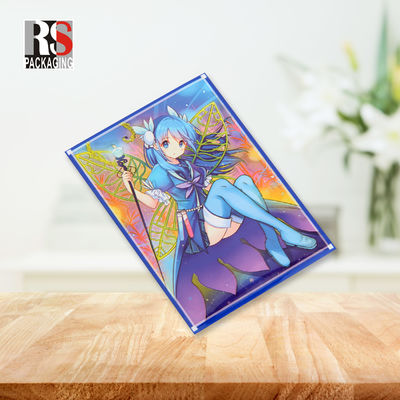 Maniche di carte per popcorn da gioco personalizzate 67x93 Poly Opp Anime Card Protector