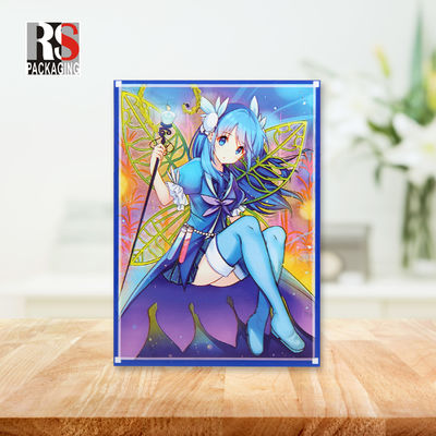Maniche di carte per popcorn da gioco personalizzate 67x93 Poly Opp Anime Card Protector