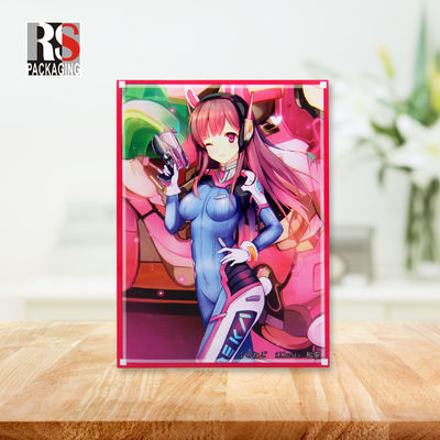 66x91 Trading Sport Card Sleeves Color Printed Gift PP TCG Protezioni per carte rigide