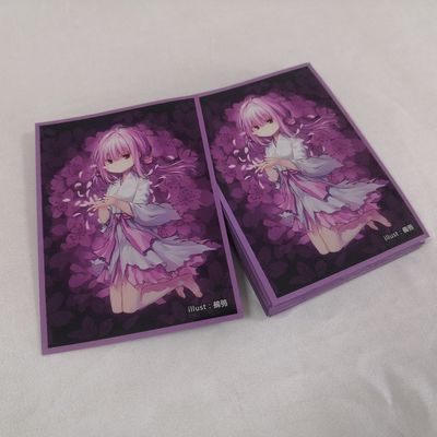 Manicotti per carte olografiche personalizzati per il commercio di Yugioh Proteggete le vostre preziose carte