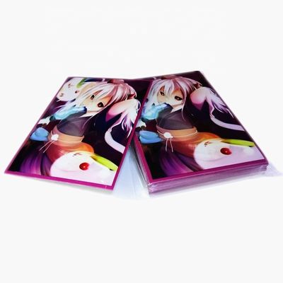 Altri regali artigianali commercio personalizzato manicotti di carte di plastica trasparenti con design speciale unico