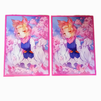 Manicotti di carte MTG in plastica trasparente e personalizzato TCG Yugioh Protezioni per carte di scambio