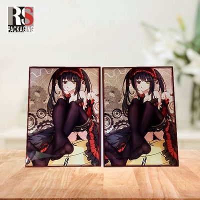 Protezioni per carte da gioco resistenti e più spesse Carta da trading in PP Maniche dure Dimensioni standard