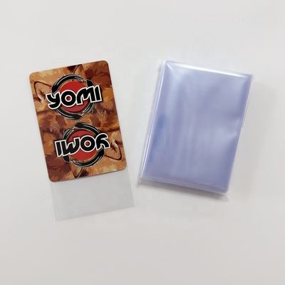 Anti-statico trasparente manichino morbido di plastica per portacarte per la protezione delle carte da gioco
