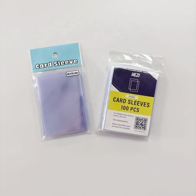 Anti-statico trasparente manichino morbido di plastica per portacarte per la protezione delle carte da gioco