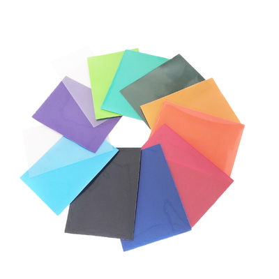 50 / 60 / 100 Pcs Sleeve di carta nera Toploaders per carte di scambio sigillamento Manico Top Open