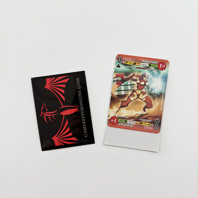 Gloss Matte Gaming Custom Card Protector Sleeves 50 / 60 / 100pcs Per Pacchetto
