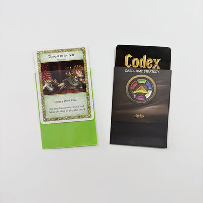 Gloss Matte Gaming Custom Card Protector Sleeves 50 / 60 / 100pcs Per Pacchetto
