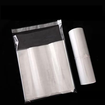 Busta di plastica poliesterifica resistente per abbigliamento Busta di sigillo autoadesiva Struttura materiale LDPE