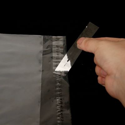 Busta di plastica poliesterifica resistente per abbigliamento Busta di sigillo autoadesiva Struttura materiale LDPE