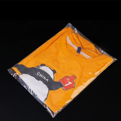 Busta di plastica poliesterifica resistente per abbigliamento Busta di sigillo autoadesiva Struttura materiale LDPE