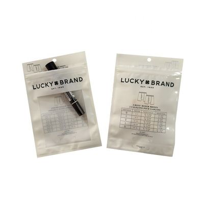 PET / CPP Custom stampato sacchetti zip lock sacchetti di imballaggio in plastica per abbigliamento scarpe