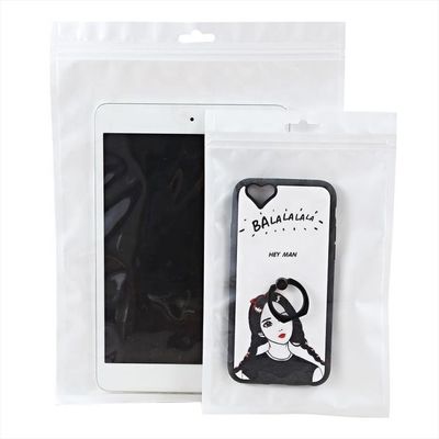 Spessore personalizzato OEM sacchetto di plastica a chiusura a chiusura per custodia per cellulari impermeabile