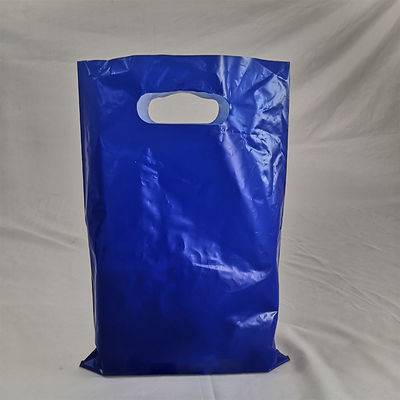 Borsa da shopping con manico di lusso con stampa del logo Borsa da shopping in plastica personalizzata