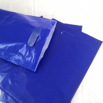 Borsa da shopping con manico di lusso con stampa del logo Borsa da shopping in plastica personalizzata