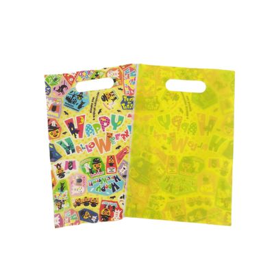 Borsa da shopping con maniglia di plastica stampa in gravura riciclabile per boutique personalizzata