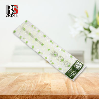 Sacchetti di cellophane da forno a fondo quadrato riciclabili con finestra conveniente