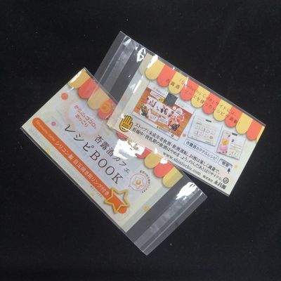 Gift Craft Trasparente Stand Up Bag Self Adhesive Opp Bag Con Testa Per Papeterie