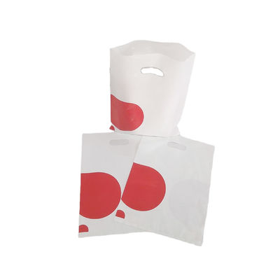 Borse per magliette in plastica riciclabile e durevoli, rispettose dell'ambiente, con manicotti a perforatura piatta