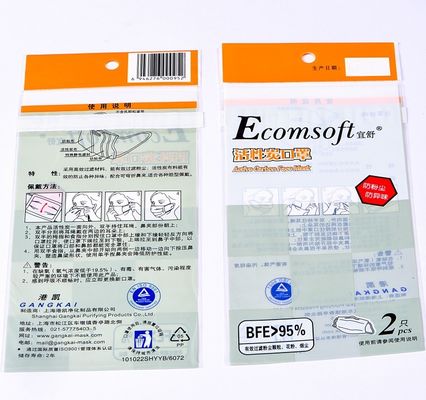 Opp Plastic Self Adhesive Packaging Bags Gravure Printing Dimensioni personalizzate con logo