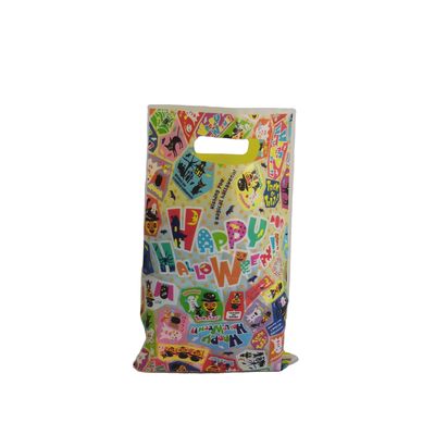 Taschino per la spesa con manico di plastica di colore personalizzato per imballaggi in poliplastica resistenti