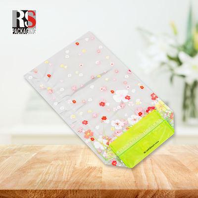 Alimenti Sacchetto a fondo piatto Bopp Sacchetto a fondo quadrato di plastica Stampa in gravura