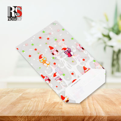 Alimenti Sacchetto a fondo piatto Bopp Sacchetto a fondo quadrato di plastica Stampa in gravura