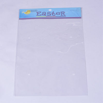Bottega per regali artigianali Industrial Opp Header Bag Self Adhesive Reusable Clear Opp Packaging Bag