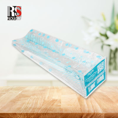 Pane incrociato quadrato Bottom PP Sacchetti di plastica OPP imballaggio alimentare Bopp Blocco Bottom Sacchetti per torta