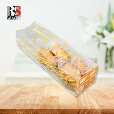Pane incrociato quadrato Bottom PP Sacchetti di plastica OPP imballaggio alimentare Bopp Blocco Bottom Sacchetti per torta