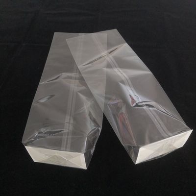 Sacchetti di plastica a fondo quadrato a blocco croce di poli-oppo Sacchetti di imballaggio alimentare resealabili