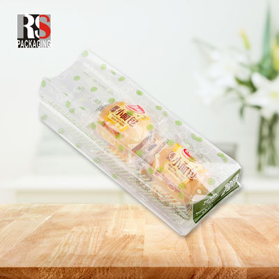 Borsa a fondo piatto op plastico lato Gusset borsa da caffè per snack cibo dolci