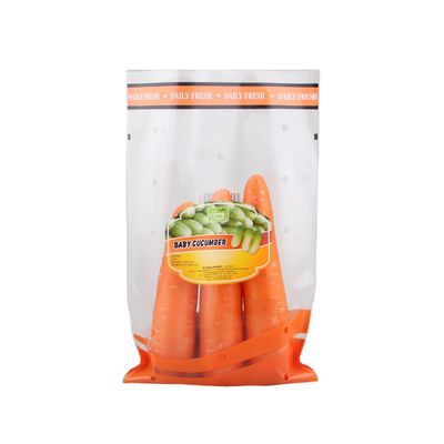 Stampa in gravura CPP sacchetto di imballaggio in plastica trasparente per verdure fresche personalizzato