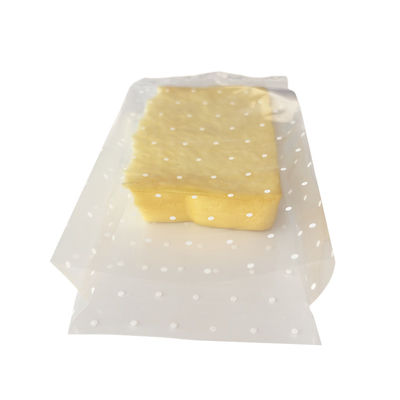 Sacchetti di imballaggio per pane appena cotto Sacchetti micro perf a bassa densità personalizzati con guscio laterale