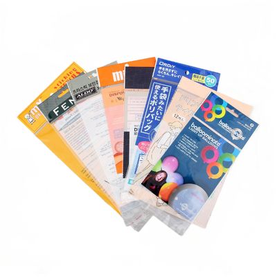 Bopp Clear Self Sealing Cellophane Bags Personalizzate Per Cartoline regalo E Imballaggi per giocattoli