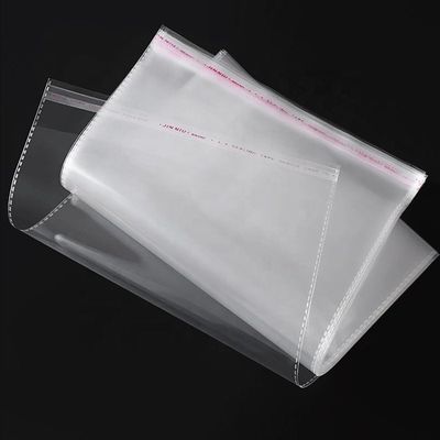 Comodo OPP Poly Bag Transparente Opp Plastic Bag Con Nastro Adesivo