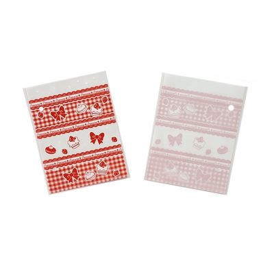 Comodo OPP Poly Bag Transparente Opp Plastic Bag Con Nastro Adesivo