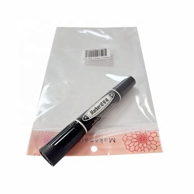Hang Top Chiara Ricapribile Cello Opp Header Bag Per Gioielli Regalo Dimensioni Personalizzate