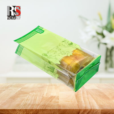 Parti private Clear Opp Flat Bottom Bag Sacchetti di imballaggio alimentare naturale commestibile